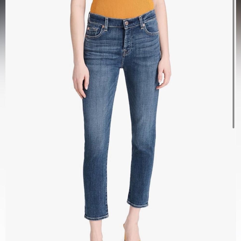 7 for all Mankind Crop Josefina Skinny Boyfriend